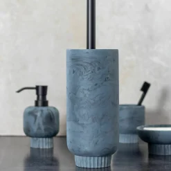 Brosse de toilette bleu ardoise Attitude - Mette Ditmer