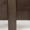 Buffet bas en bois d'hévéa marron 45x188x60cm Bruneau - Dutchbone