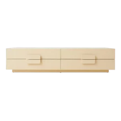 Buffet bas en sungkai crème 160x53,3cm - HKliving