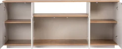 Buffet en bois cachemire et beige 180x44,5x75cm Arista - Home Design