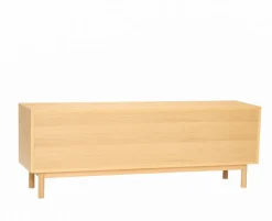 Buffet en bois de chêne naturel 140x37x50cm Nobby - Hübsch