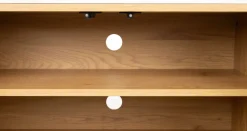 Buffet en bois de chêne 180x40x50cm Oréa - The Cool Republic