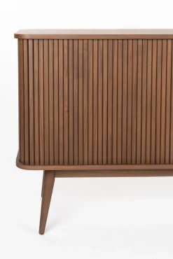 Buffet en bois de noyer 180x40x75cm Barbier - Zuiver