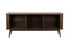 Buffet en bois de noyer 180x40x75cm Barbier - Zuiver