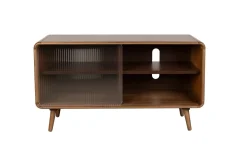 Buffet en bois de noyer 40x100x55cm Rise - Zuiver