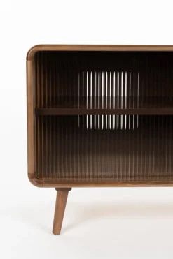 Buffet en bois de noyer 40x100x55cm Rise - Zuiver