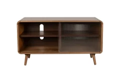 Buffet en bois de noyer 40x100x55cm Rise - Zuiver