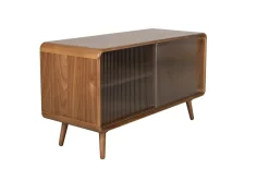 Buffet en bois de noyer 40x100x55cm Rise - Zuiver