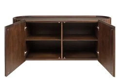 Buffet en bois et acier 150x45x71cm Pogoro - Versmissen