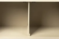 Buffet en bois et métal beige 38x150x55cm Sora - The Cool Republic