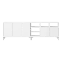 Buffet en bois mdf blanc 262x85cm Stacked Configuration 2 - Muuto