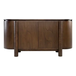 Buffet en bois mindy café torréfié 160x82cm Mezze - Versmissen