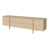 Buffet en chêne huilé blanchi 240cm Daia - Bolia