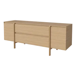 Buffet en chêne huilé 180cm Daia - Bolia