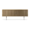 Buffet en chêne huilé et pieds en acier inoxydable 200cm CH825 - Carl Hansen & Søn