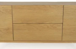 Buffet en chêne massif avec 2 portes et 2 tiroir 160x40x72cm Hight - Zuiver
