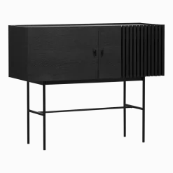 Buffet en chêne noir 120 cm Array - Woud