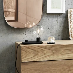 Buffet en chêne noir 180 cm Reflect - Muuto