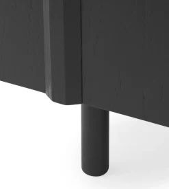 Buffet en chêne noir 175cm Rib - Normann Copenhagen