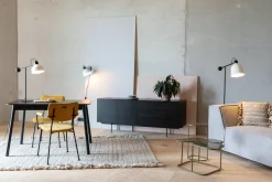 Buffet en chêne noir 180cm Travis - Zuiver