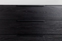 Buffet en chêne noir 180cm Travis - Zuiver