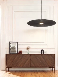 Buffet en chêne teinté 185 x 45 x 65 cm Marius - Hartô