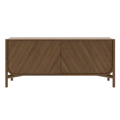 Buffet en chêne teinté 155 x 45 x 65 cm Marius - Hartô