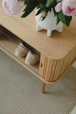 Buffet en frêne naturel 120cm Barbier - Zuiver