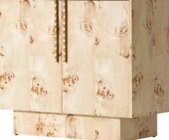 Buffet en placage de loupe mappa 93x45x80cm Baka - Versmissen