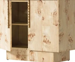 Buffet en placage de loupe mappa 93x45x80cm Baka - Versmissen