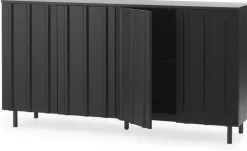 Buffet noir Rib Soft noir - Normann Copenhagen