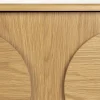 Buffet 3 portes en chêne naturel 120cm Groove - Zuiver