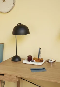 Bureau avec 2 compartiments en chêne naturel - Hübsch