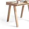 Bureau en bois lituanien 80 cm 4.9 Drawers - Emko
