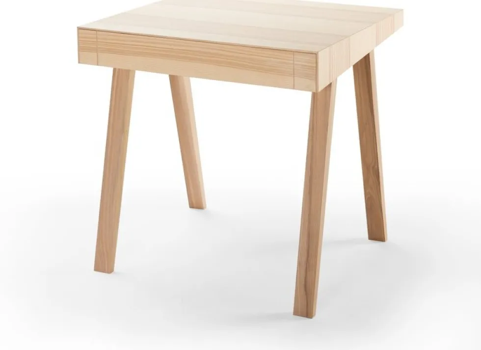 Bureau en bois lituanien 80 cm 4.9 Drawers - Emko