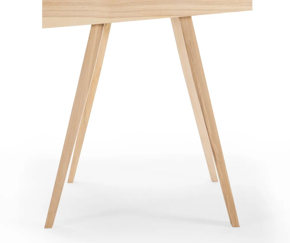 Bureau en bois lituanien 80 cm 4.9 Drawers - Emko