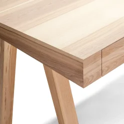 Bureau en bois lituanien 80 cm 4.9 Drawers - Emko