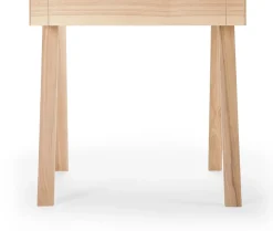Bureau en bois lituanien 80 cm 4.9 Drawers - Emko