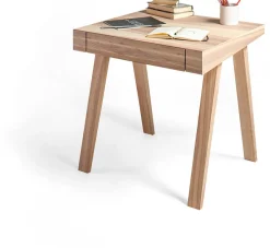 Bureau en bois lituanien 80 cm 4.9 Drawers - Emko