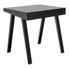 Bureau en bois noir 80cm 4.9 Drawers - Emko