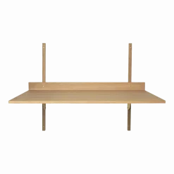 Bureau en chène et laiton Sector - Ferm Living