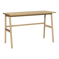 Bureau en chêne naturel 120 x 50 cm - Hübsch