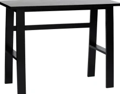 Bureau en chêne noir 100x45xh75cm Poke - Hübsch