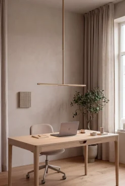 Bureau en chêne 120x80x75cm Heart'n'soul - Umage