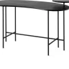 Bureau en frêne et marbre noir JH9 Palette - &tradition