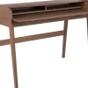 Bureau en noyer 110x61x85cm Barbier - Zuiver