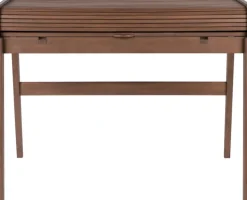 Bureau en noyer 110x61x85cm Barbier - Zuiver