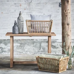 Bureau en teck recyclé Lucas - Sika Design