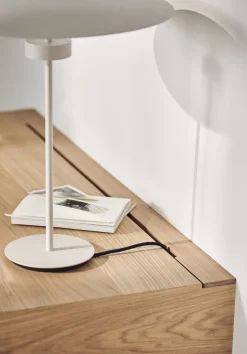 Bureau à fixer en chêne un tiroir 40 x 90 cm Vala - Bolia