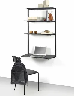 Bureau mural noir - Serax